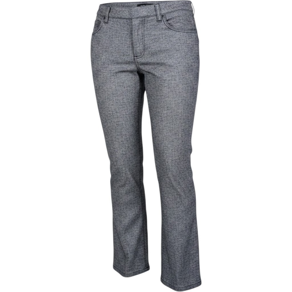 Peachoo + Krejberg Grey Cotton Linen Textured Straight Leg Pants Size 40 EU